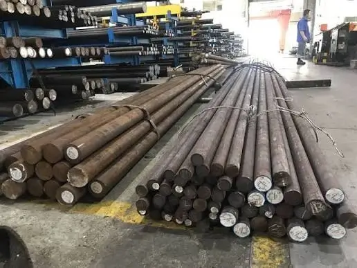 Alloy Steel 4340 Round Bar Warehouse Image - Euro Steel Bars
