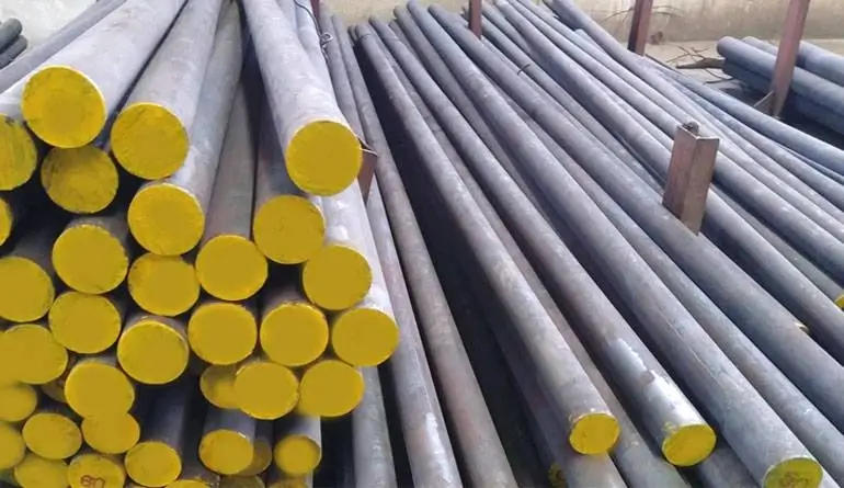 Alloy Steel F5 Round Bar Warehouse Image - Euro Steel Bars