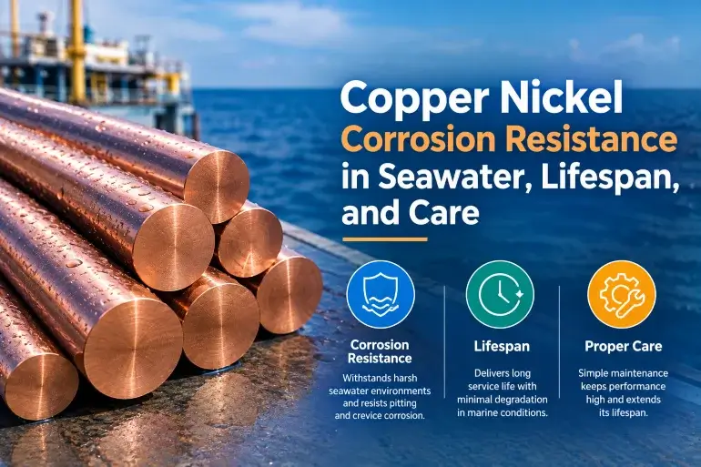 Copper Nickel Corrosion Resistance in Seawater, Lifespan, and Care - Euro Steel Bars