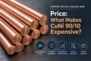 Copper nickel round bar price - what makes CuNi 90-10 expensive - Euro Steel Bars