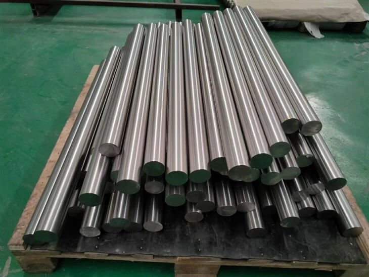 Stainless Steel 422 Round Bar Warehouse Image - Euro Steel Bars