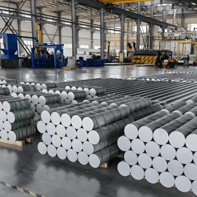 Stainless Steel Round Bars Warehouse Image - Euro Steel Bars