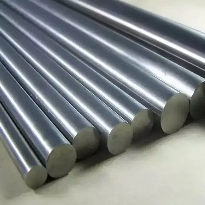 Titanium Grade 1 Round Bar Warehouse Image - Euro Steel Bars