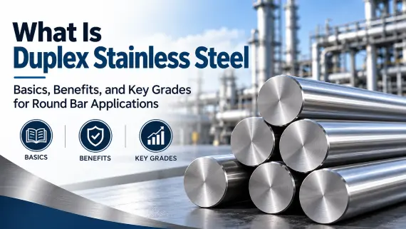 What Is Duplex Stainless Steel? Basics, Benefits, and Key Grades for Round Bar Applications - Euro Steel Bars