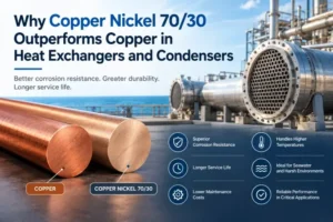 Why Copper Nickel 70-30 Outperforms Copper in Heat Exchangers and Condensers - Euro Steel Bars