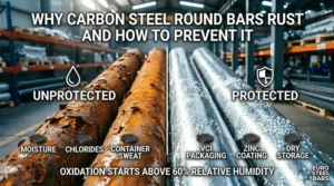 Why Carbon Steel Round Bar Rusts and How to Prevent It