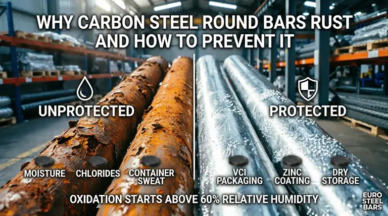 Why Carbon Steel Round Bar Rusts and How to Prevent It